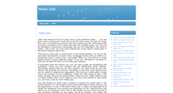 Desktop Screenshot of mediajobs.in