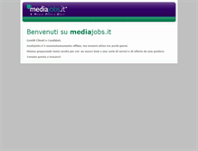 Tablet Screenshot of mediajobs.it