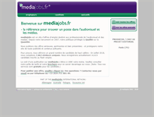 Tablet Screenshot of mediajobs.fr